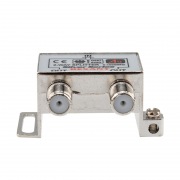 ДЕЛИТЕЛЬ ТВ x 2 + 3шт. F BOX 5-1000 МГц Silver | Фото 9