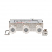ДЕЛИТЕЛЬ ТВ x 3 + 4шт. F BOX 5-1000 МГц Silver | Фото 9