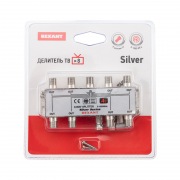 ДЕЛИТЕЛЬ ТВ x 8 + 9шт. F BOX 5-1000 МГц Silver | Фото 2