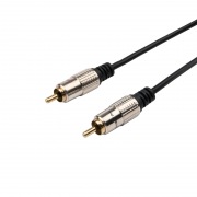Шнур 3.5 Stereo Plug - 2RCA Plug 1.5М (GOLD) металл | Фото 2