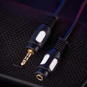 Шнур 3.5 Stereo Plug-3.5 Stereo Jack 3М (GOLD) | Фото 4
