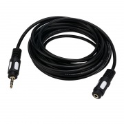 Шнур 3.5 Stereo Plug-3.5 Stereo Jack 5М (GOLD) | Фото 1