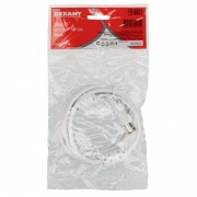 Шнур TV PLUG - TV JACK 1.5М Белый | Фото 2