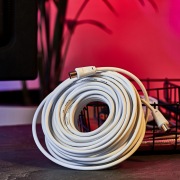 Шнур TV PLUG-TV JACK 15М Белый | Фото 1