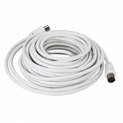 Шнур TV PLUG-TV JACK 15М Белый | Фото 2