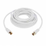 Шнур TV PLUG-TV JACK 5М Белый | Фото 3