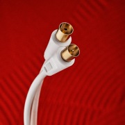 Шнур TV PLUG-TV JACK 5М Белый | Фото 5