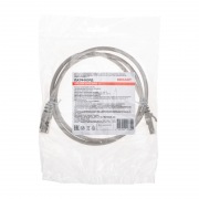 Шнур коммутационный патч-корд F/UTP, CAT 5e, RJ45-RJ45, 26AWG, LSZH, серый, 1м REXANT | Фото 3