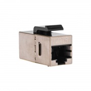 Адаптер проходной формата Keystone Jack RJ-45 CAT 6 экранированный REXANT | Фото 3