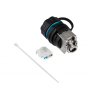 Индустриальный соединительный модуль, RJ-45(8P8C), STP, CAT 6, IP68 REXANT | Фото 4