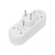 Двойник электрический линейный 16А с/з, 2 USB-разъема, 2,4А, белый REXANT | Фото 2