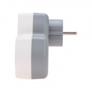Двойник электрический (разветвитель) 16А с/з, разъемы USB-A и USB-C с защитными шторками, белый REXANT | Фото 4
