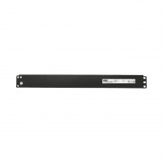 Блок распределения питания PDU горизонтальный 1U 9 розеток СЕЕ 7/4 Schuko 10A без выкл алюм корп шнур 2м вилка C14 черный REXANT | Фото 4