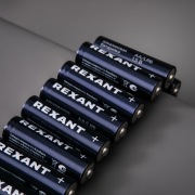 Батарейка алкалиновая AA/LR6 пальчиковая 1,5В блистер 4 шт. REXANT | Фото 1
