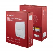 Бокс пластиковый ЩРВ-П-24 IP41 белый (белая дверца) REXANT | Фото 6