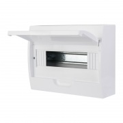 Бокс пластиковый ЩРН-П-12 IP41 белый (белая дверца) REXANT | Фото 2