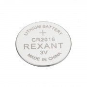 Батарейка литиевая CR2016 3В блистер 5 шт. REXANT | Фото 2