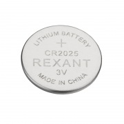 Батарейка литиевая CR2025 3В блистер 5 шт. REXANT | Фото 2