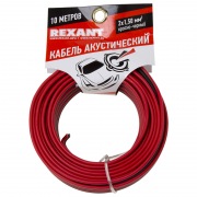 Кабель акустический ШВПМ 2х1,50 мм² красно-черный (м. бухта 10 м) REXANT | Фото 1