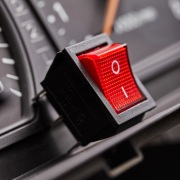 Выключатель клавишный 250V 15А (6с) ON-ON красный  с подсветкой (RWB-506, SC-767)  REXANT (в упак. 1шт.) | Фото 2