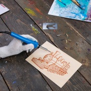 Набор паяльник-выжигатель (6 насадок) 220 V/30 Вт REXANT | Фото 1