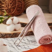 Пинцет прямой, рифленый 125 мм (блистер) REXANT | Фото 1