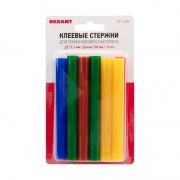 Клей 11/100 мм цветной  (12 шт./уп.) блистер REXANT | Фото 2