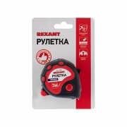 Рулетка " Профи " прорезиненный корпус 3м*16мм Rexant | Фото 3
