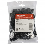 Площадка для крепления стяжки 29х15 100 шт. (ПС-4) черная  REXANT | Фото 2