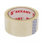Скотч упаковочный 48 мм x 66 м 50 мкм прозрачный REXANT | Фото 1