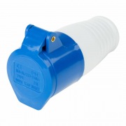 Розетка 213 переносная 2Р+РЕ 16А 220В IP44 REXANT | Фото 2