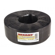Кабель RG-58 A/U, (64%), 50 Ом, 100м. , черный REXANT | Фото 1