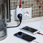Адаптер питания 220В + 2  USB REXANT RX-17 | Фото 1