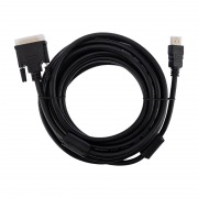 Шнур HDMI - DVI-D с фильтрами, длина 7 метров (GOLD) (PE пакет)  REXANT | Фото 2