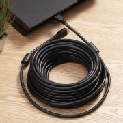 Шнур HDMI - HDMI с фильтрами, длина 15 метров (GOLD) (PVC пакет)  REXANT | Фото 2