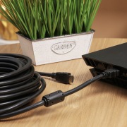 Шнур HDMI - HDMI с фильтрами, длина 15 метров (GOLD) (PVC пакет)  REXANT | Фото 4