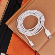 Кабель micro USB (male) штекер - USB-A (male) штекер, длина 3 метра, белый (PE пакет)  REXANT | Фото 2