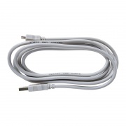 Шнур USB A (male) штекер - USB A (female) гнездо, длина 1,8 метр, белый (PE пакет)  REXANT | Фото 2