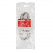 Шнур USB A (male) штекер - USB A (female) гнездо, длина 1,8 метр, белый (PE пакет)  REXANT | Фото 4