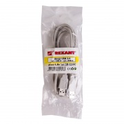 Шнур USB A (male) штекер - USB-A (male) штекер, длина 1,8 метра (PE пакет)  REXANT | Фото 4