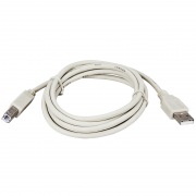Шнур USB B (male) штекер - USB-A (male) штекер, длина 3 метра (PE пакет)  REXANT | Фото 2