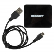 Делитель HDMI 1x2 пластиковый корпус  REXANT | Фото 1