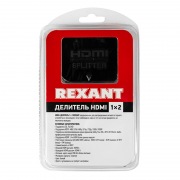 Делитель HDMI 1x2 пластиковый корпус  REXANT | Фото 9