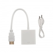 ПЕРЕХОДНИК  шт.HDMI - гн.VGA (провод) + 3.5 mm Аудио  REXANT | Фото 4