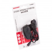 Сетевое зарядное устройство microUSB 220 В (СЗУ) (5 V, max: 1500 mA) шнур 1.2 м черное REXANT | Фото 1