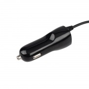 Автозарядка в прикуриватель microUSB (АЗУ) (5 V, 1000 mA) шнур спираль 1.2 м черная REXANT | Фото 3