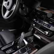 Автозарядка в прикуриватель для LG KG800/KG90 (АЗУ) (5 V, 700 mA) шнур спираль 1.2 м черная REXANT | Фото 1