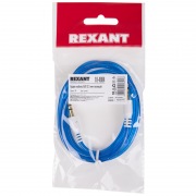 Аудиокабель AUX 3.5 мм гелевый 1 м синий REXANT | Фото 2