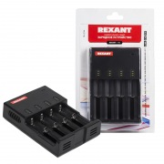 Универсальное SMART зарядное устройство для 4 АКБ  Rexant I 4 | Фото 4