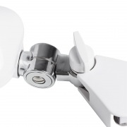 Настольная лампа на струбцине 90 LED, сенсорный регулятор яркости, белая REXANT | Фото 4